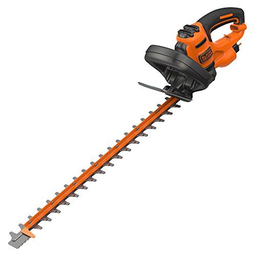 BLACK+DECKER BEHTS501: Taille-Haies Filaire 600 W, Electrique 60 cm avec lame de scie