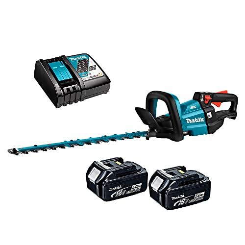 Makita DUH752RT2: Taille haie 18V LXT lamier de 75 cm (2x5,0 Ah) Chargeur Rapide